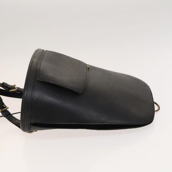 LOUIS VUITTON Epi Gobelins Backpack Black M52292 LV Auth 116303 - Picture 6 of 16